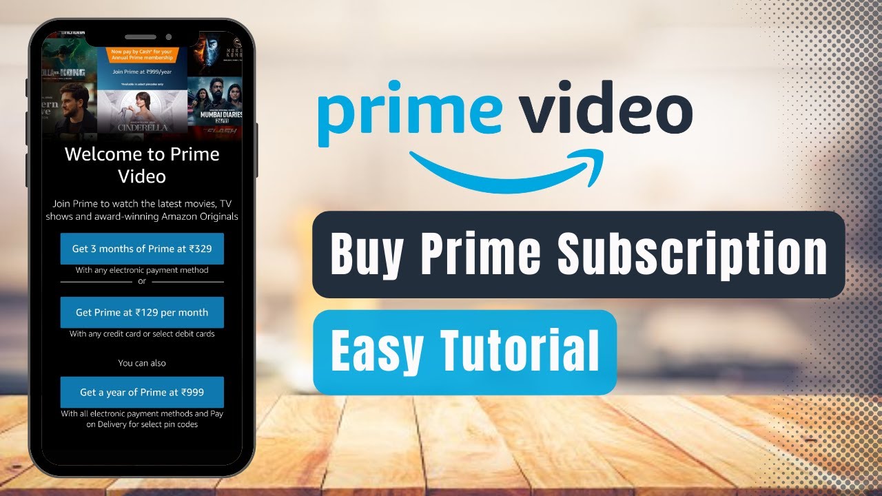 How to Buy Amazon Prime? - Prime Video Subscription ! - YouTube