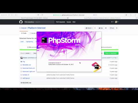 Using Custom Color Schemes [PHPStorm Tutorials]