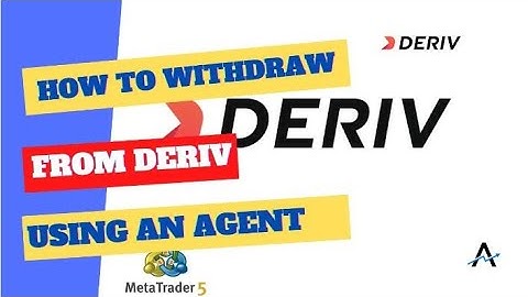 How to withdraw through Payment Agent In Deriv..