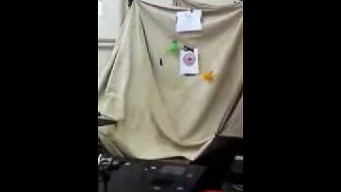 Computer Vision Tracking Turrent - ME 235 Project, UC Berkeley: Detection and Aiming Test