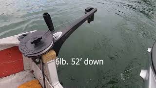 Downrigger Ball Size and Blowback. by The Mighty Bluegill 9,298 views 3 years ago 1 minute, 44 seconds