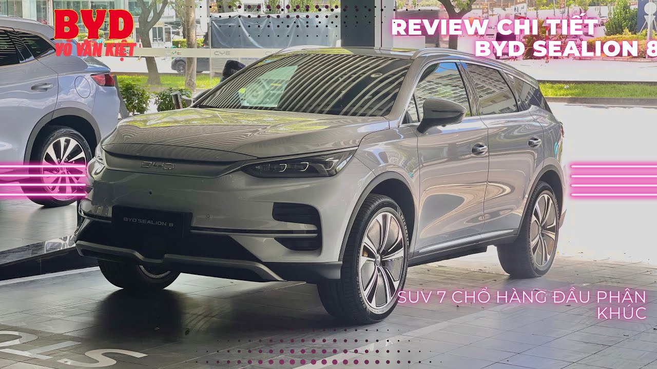 Review chi tiết BYD Sealion 8 - SUV 7 chỗ 509hp 700Nm