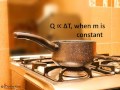 Heat Transfer and Specific Heat in Water