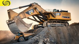 Compilation of Powerful Mining Machines and Excavators at Work