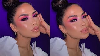 ELECTRIC SUNSET MAKEUP |iluvsarahii