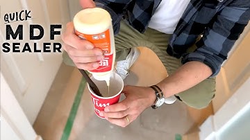 Do THIS Before Painting MDF (How To Seal MDF Edges)