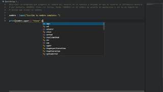 Ejercicio 3 - Cadenas - Programación en Python