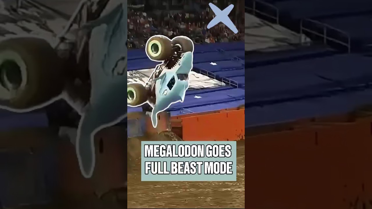 MEGALODON TAKES OVER! The Most EPIC Monster Jam Track!
