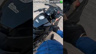 HOW TO FIX VIBRATIONS FROM BIKE ✅| BEST WAY TO REDUCE VIBRATIONS | #shorts #youtubeshorts