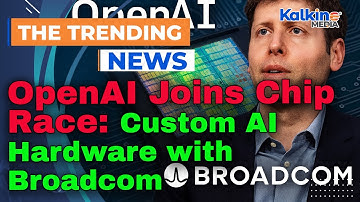 OpenAI doet mee aan de chiprace: aangepaste AI-hardware met Broadcom