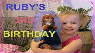 Ruby's 3rd Birthday