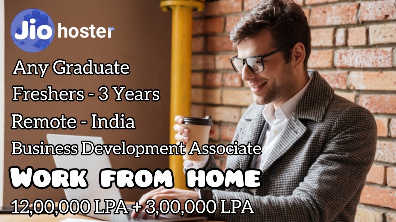 Jio Hoster Business Development Associate Work From Home Any Jio Hoster Business Development Associate Work From Home Any