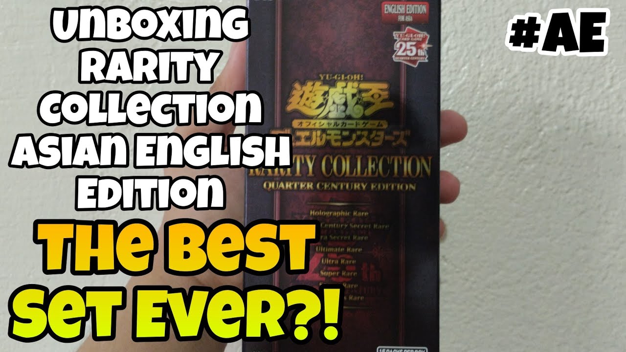Yu-Gi-Oh! - Unboxing Rarity Collection Quarter Century Asian