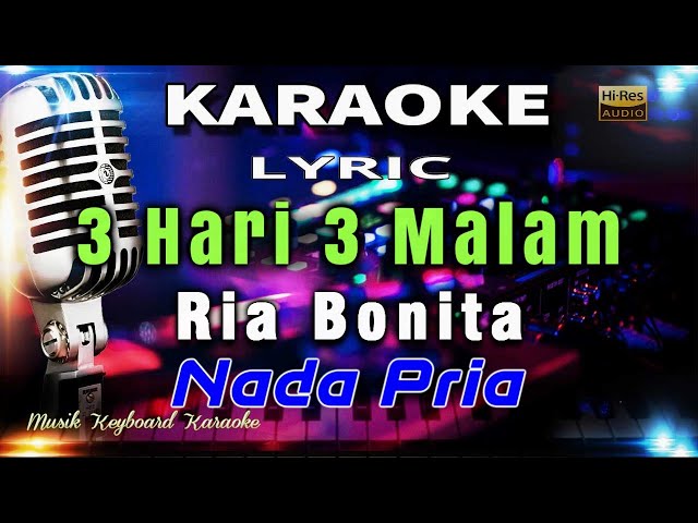 Tiga Hari Tiga Malam - Nada Pria Karaoke Tanpa Vokal class=