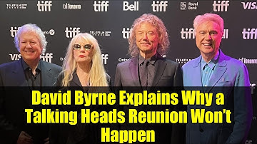 David Byrne Explains Why a Talking Heads Reunion Won’t Happen