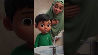 💧 Save Water! A Beautiful Islamic Story for Kids | Islamic Moral Story #Shorts