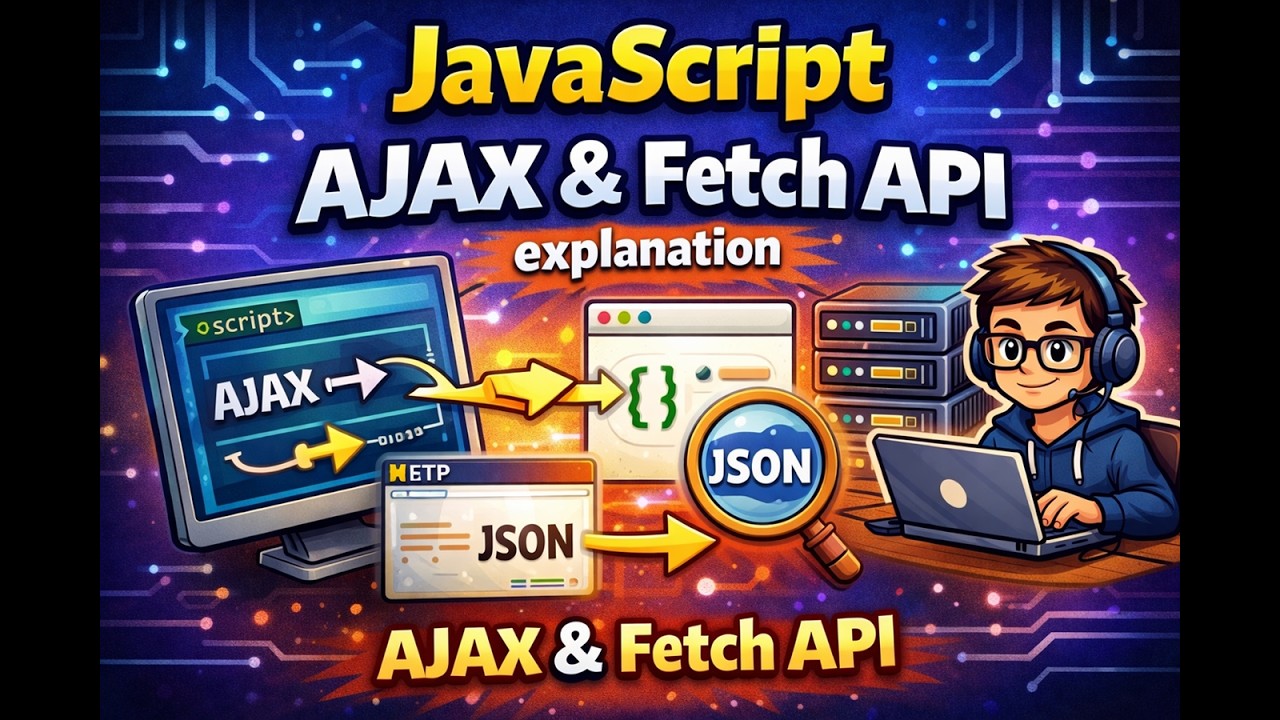 JavaScript AJAX Explanation - YouTube