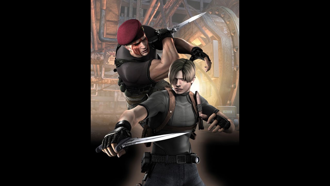 Леон Кеннеди против Джека Краузера Бой на ножах #Shorts #Resident Evil 4 #Ш...