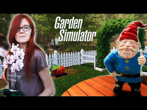ГНОМИКИ В ДОМИКЕ/ Симулятор садоводства/ GARDEN SIMULATOR первый взгляд/Garden Simulator прохождение