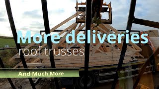 Telehandler driving at work Vlog ep #9