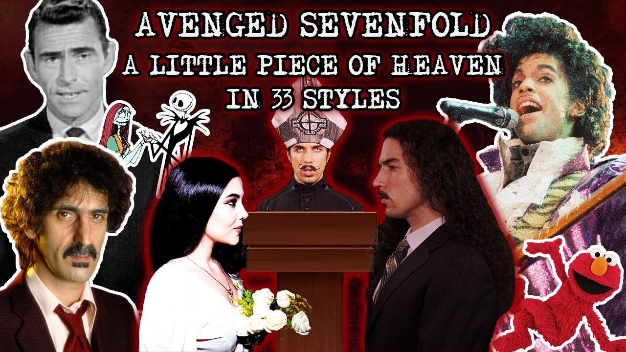 Avenged Sevenfold - A Little Piece Of Heaven in 33 Styles