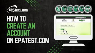 Create An EPATest.com Account