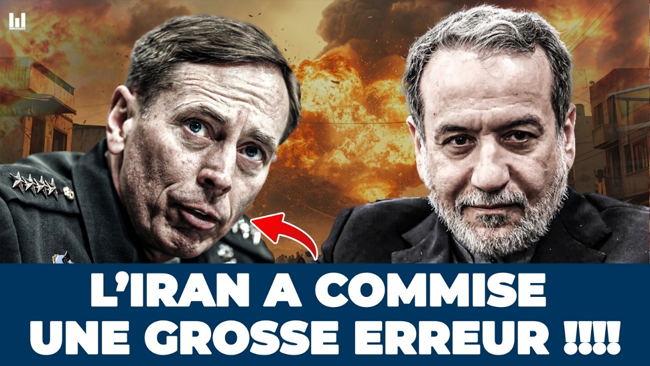 L’IRAN A COMMISE UNE GROSSE ERREUR : UN GÉNÉRAL AMÉRICAIN EXPLIQUE !!