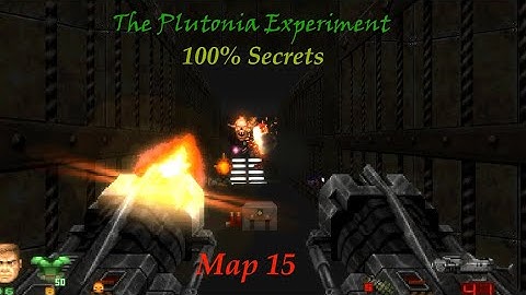 Brutal Doom v22 Test 7a | The Plutonia Experiment | Map 15 Gameplay [100% secrets]
