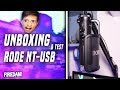 MON NOUVEAU MICRO ! Unboxing RODE NT-USB &amp; TEST FR ! + Psa1