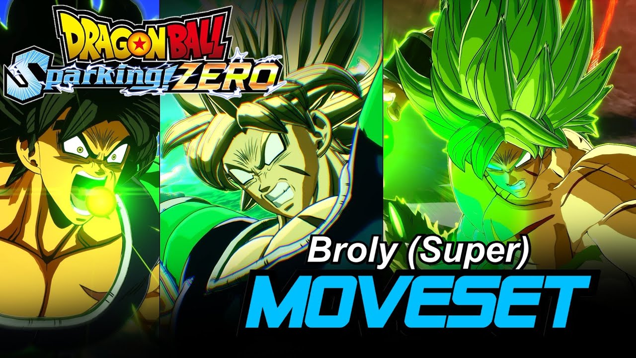 Broly (Super) Moveset - DRAGON BALL: Sparking! ZERO | Japanese - 4K 60FPS