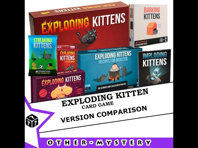 Exploding Kittens: Version Comparisons 