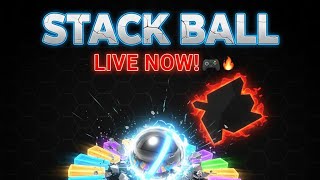 🔥 Stack Ball Live Gameplay | Fun & Fast Ball Breaking Game 🎉 | Chill Gaming Live