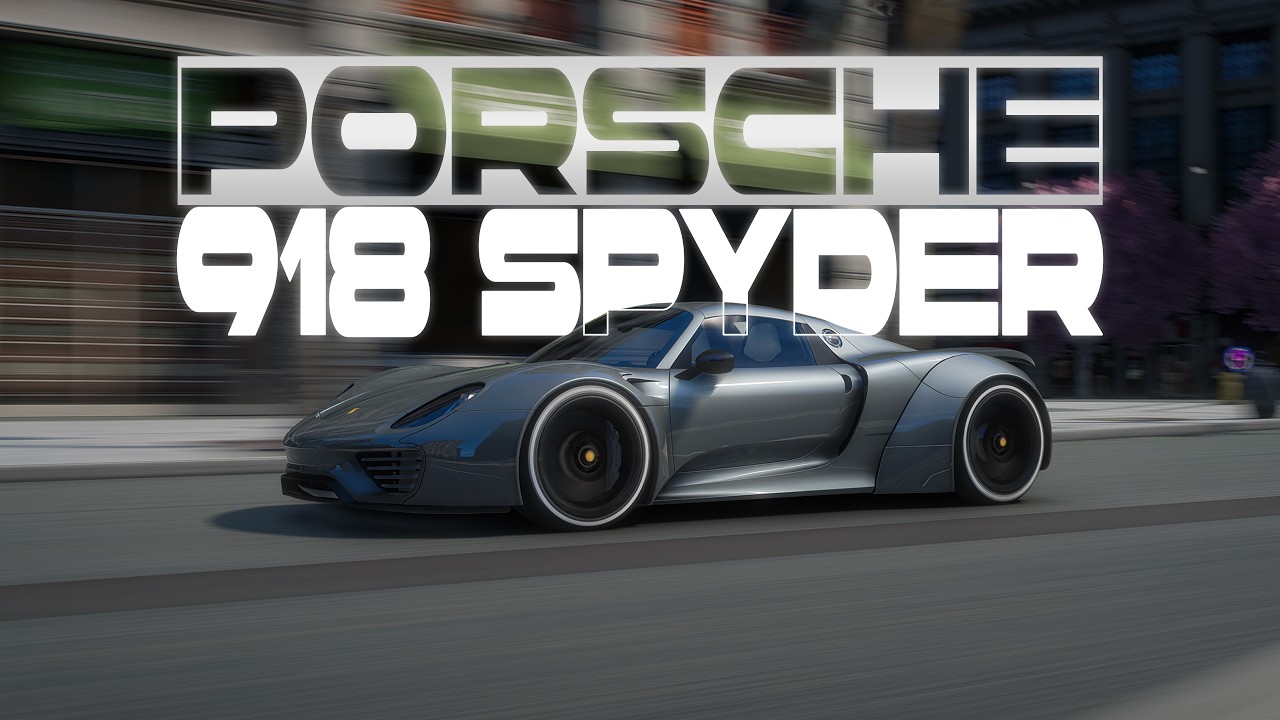 Porsche 918 Spyder - OneX.lt - YouTube