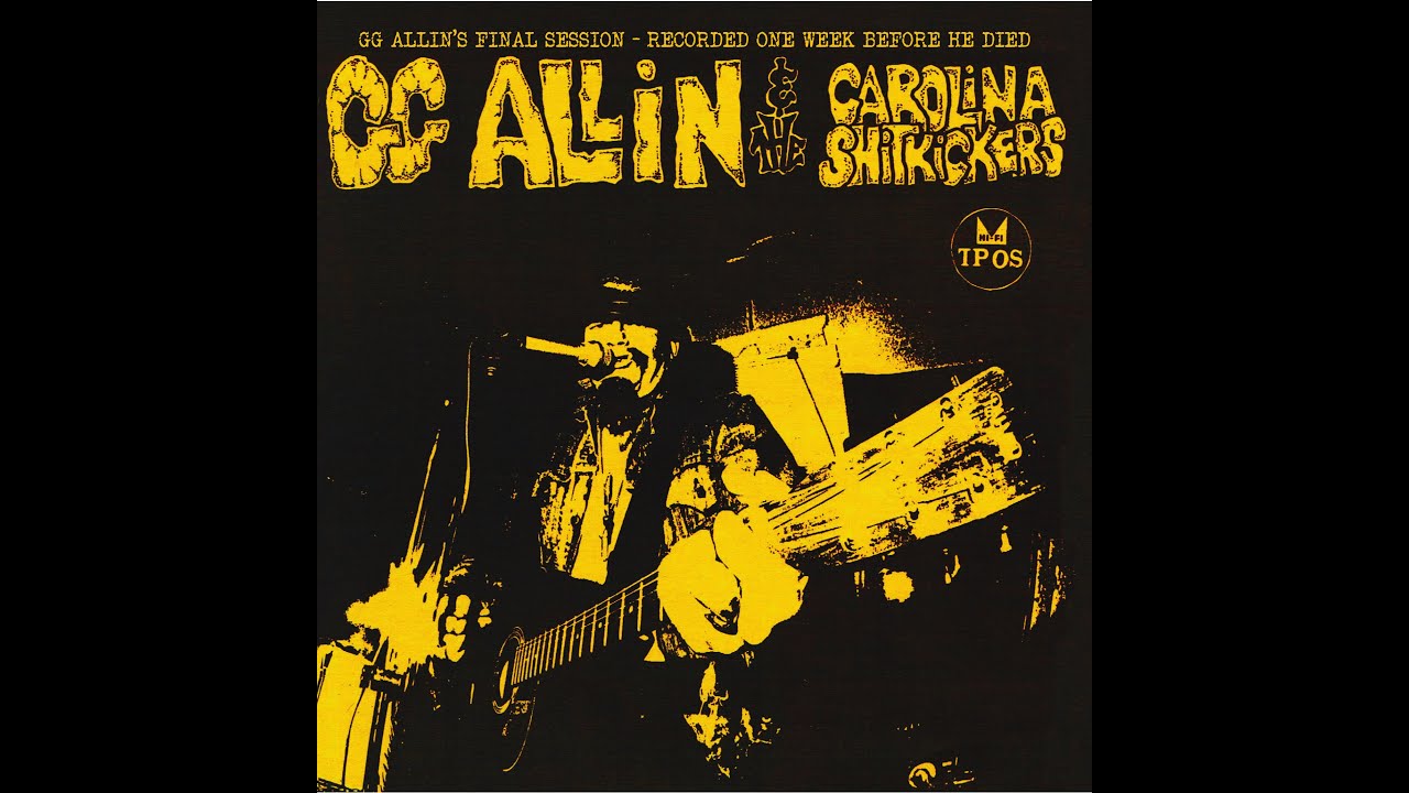 Malcolm Tent History lesson Part 4: GG Allin and the Carolina Shitkickers + GG's last gig