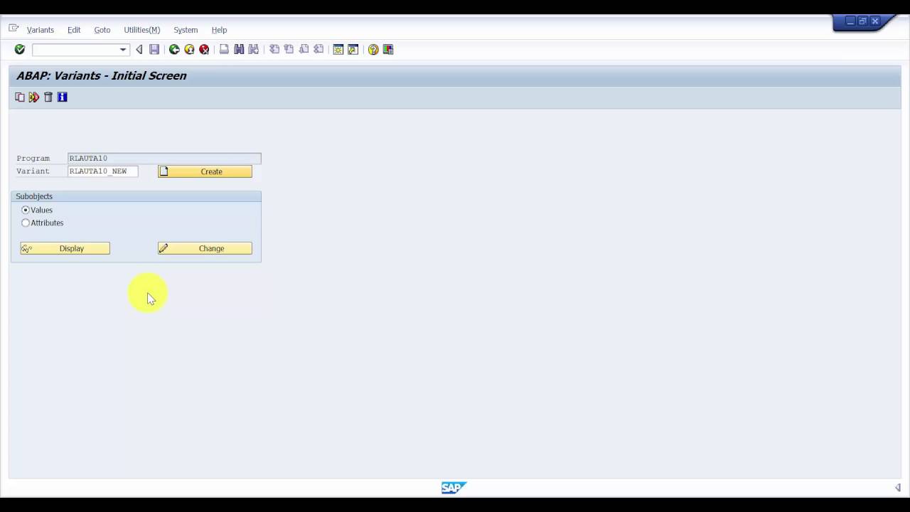 How to create a Background Job in SAP - SAP Batch Job Part 2 - YouTube