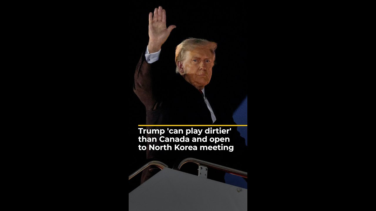 Trump comments on Jimmy Lai, Canada and Kim Jong Un as he begins Asia tour | AJ #shorts