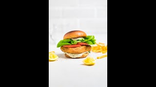 Vegan Fish Filet Sandwich #Shorts