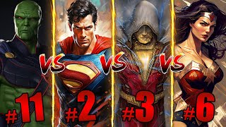 Who's the Strongest Hero in DC Comics? | Ranking Every Hero From Weakest to Strongest!