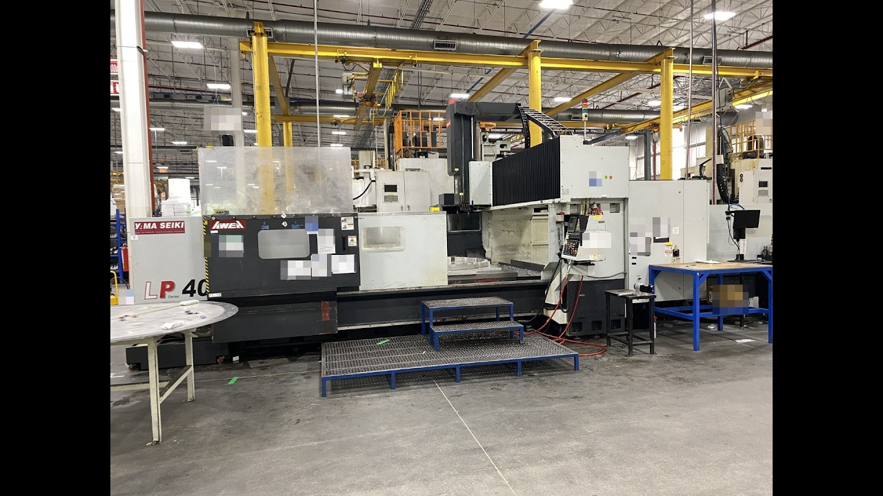Yama Seiki (Awea) LP4025 CNC Bridge Mill - FOR SALE - KSC1374