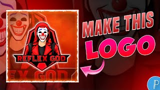 Free Fire Logo || Free Fire Mascot Logo Tutorial || Mascot Logo screenshot 2