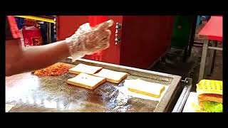 Chicken Sandwich චිකන් සැන්ඩ්විච් Куриный сендвич चिकन सैंडविच🥪🌮 #streetfoods #foods #food #fastfood