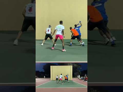 Crazy shot by Gio #handball #wallball #onewall #nychandball #tensfinest #10sfinest #sports #bigball