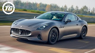 NEW Maserati GranTurismo Folgore - £200k, 750bhp All-Electric GT Car Tested | Top Gear