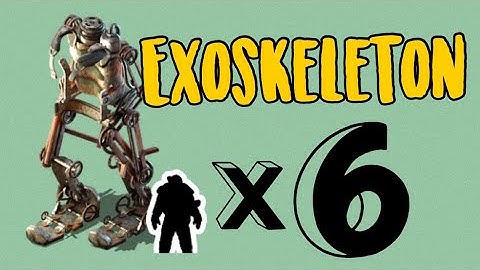FACTORIO - Exoskeleton Stacking