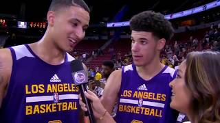 Lonzo Ball & Kyle Kuzma Best Moments Ever Try Not To Laugh