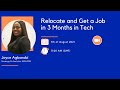 Relocate and Get a Job in 3 Months by Joyce Raymond