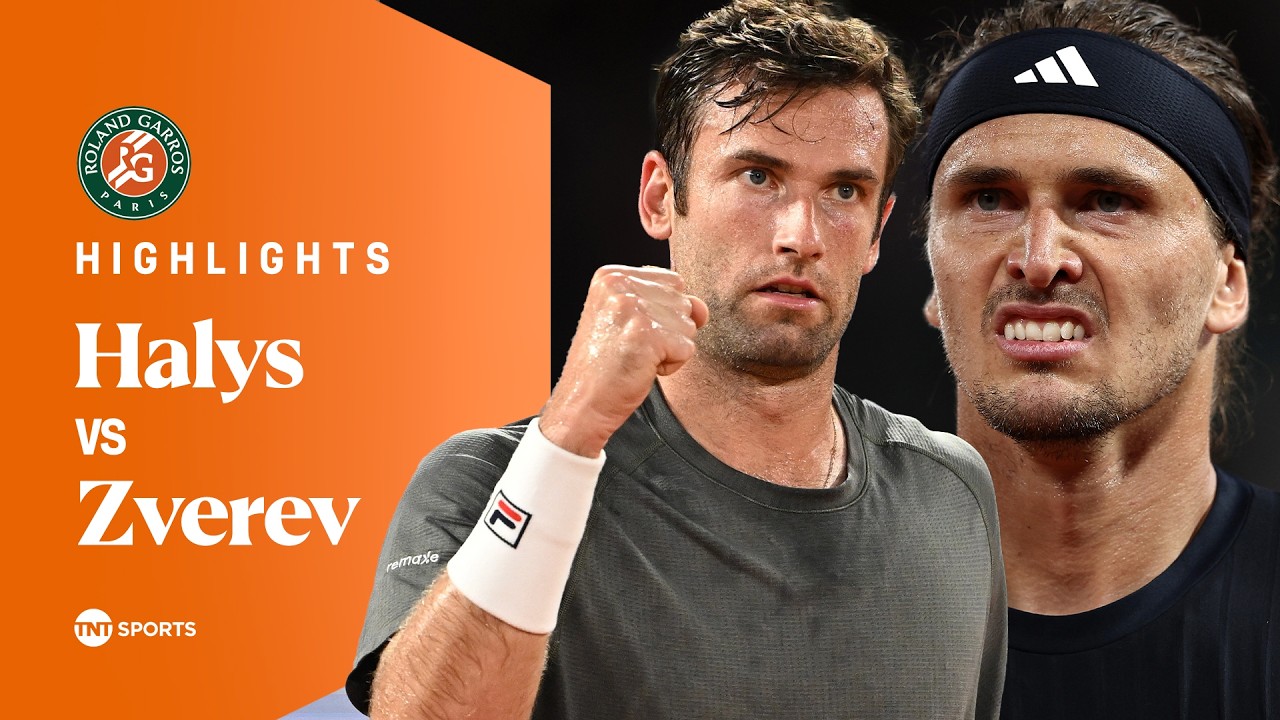 Quentin Halys vs Alexander Zverev | Round Three | Roland Garros 2026 Extended Highlights 🇫🇷