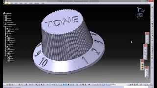 CATIA V5 - HOW TO CREATE 3D TEXT IN MODEL