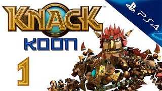 Knack - Прохождение игры на русском - Кооператив [#1] PS4 (Нэк)