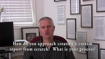 Yardi Custom Reports for Voyager: Process for a Custom Report